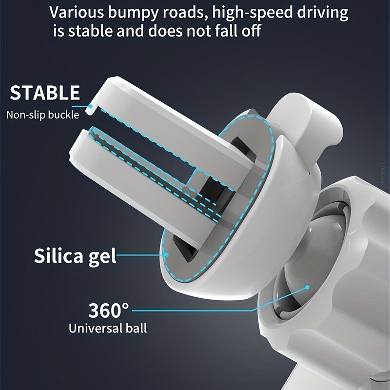 15W Wireless Car Charger Mount Air Vent Mobile Phone Holder Stand Fast Charging Station For IPhone 14 13 12 11 X Xiaomi Samsung 2024 - $10.99