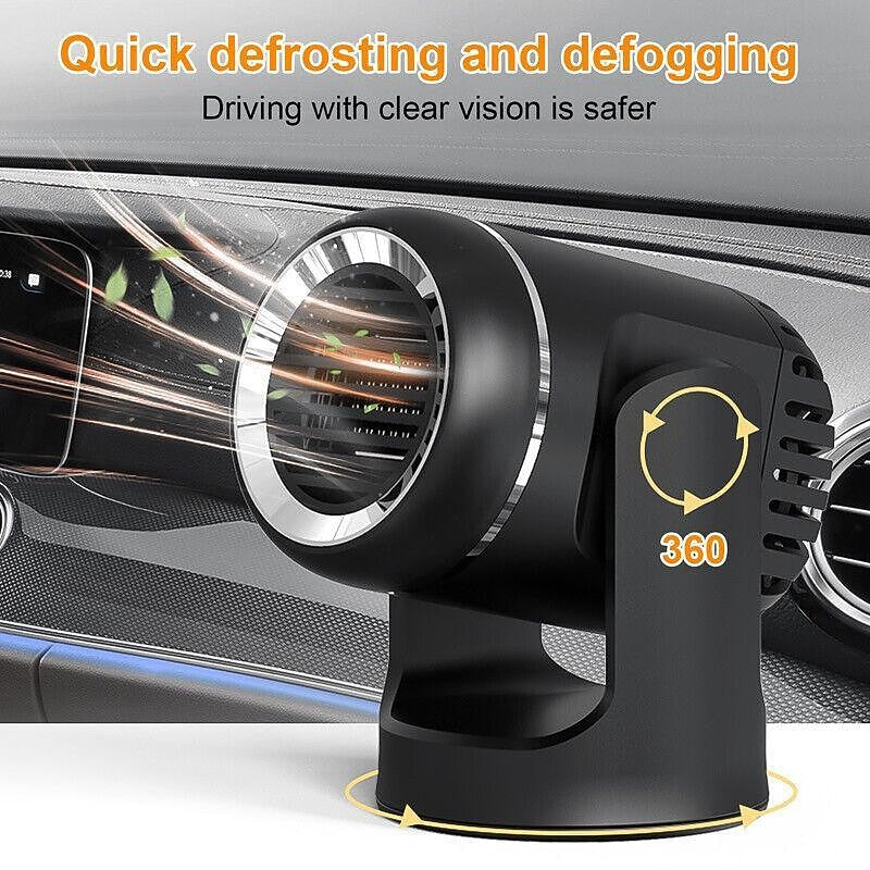 130W Car Heater Portable Windshield Defroster Heater 12v Windshield Defogger and Defroster 2024 - $16.99