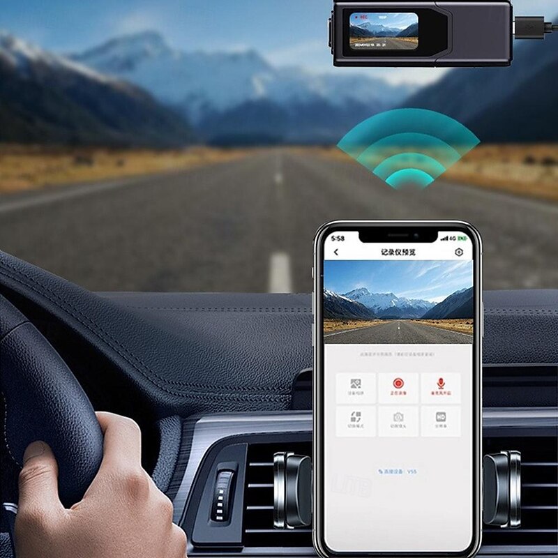 XC902 1080p New Design / HD / Boot automatic recording Car DVR 150 Degree Wide Angle CMOS 2 inch IPS Dash Cam with Night Vision / motion detection / L