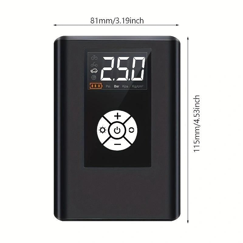 Wireless Car Air Pump 120W 150PSI Portable Digital Air Compressor Electric Auto Pump Tire Inflator For Car Motorcycle Bike Balls 2024 - RON 153.68