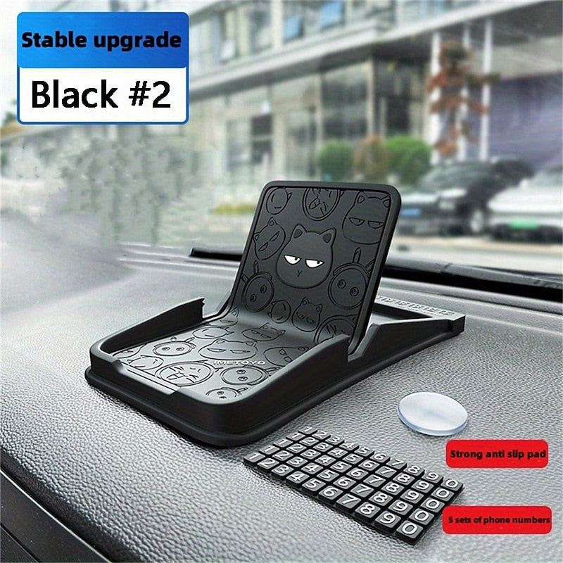 Starfire Car Mobile Phone Holder Car Holder Car Navigation Rack Snap-On Fixed Support Frame Creative Anti-Slip Mat 2024 - $13.99