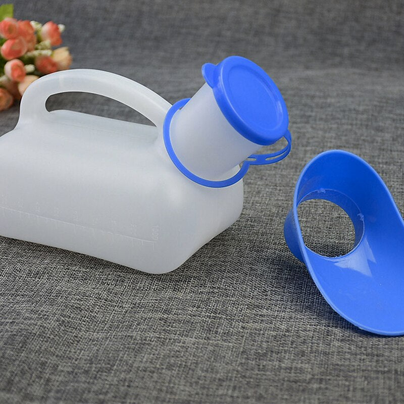 1PC 1000ML Portable Plastic Mobile Urinal Toilet Aid Bottle Outdoor Camping Car Urine Bottle For Women Men Journey Travel Tools 2024 - $11.99