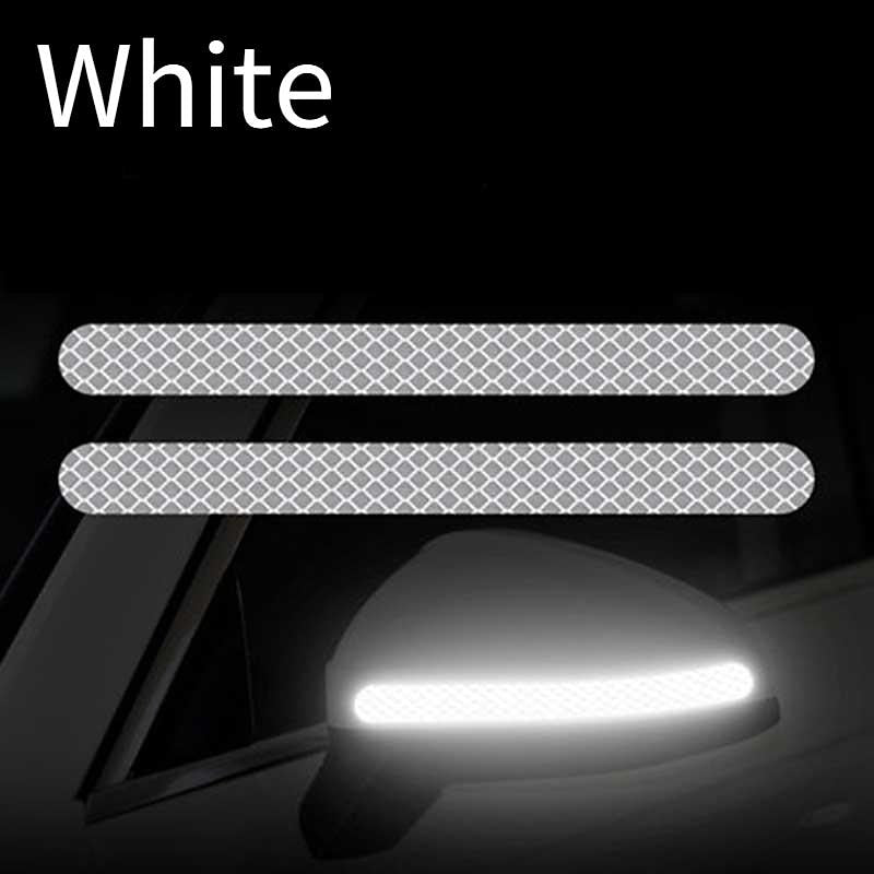 4Pairs Car Stickers Reflector Rearview Mirror Reflective Tape Car Accessories Exterior Reflex Tape Reflective Strip 2024 - $7.99