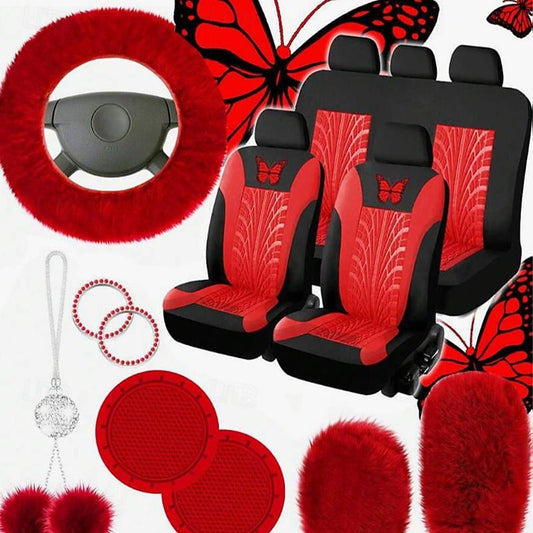 FYAUTOPER 9 PCS Car Seat Cover for Wear-Resistant Comfortable Easy to Install for Car 2024 - $34.99