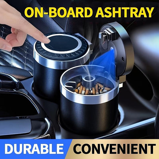 StarFire Car Ashtray Multi-functional Personalized Car Supplies General Household Portable Metal Liner Ashtray 2024 - $7.99