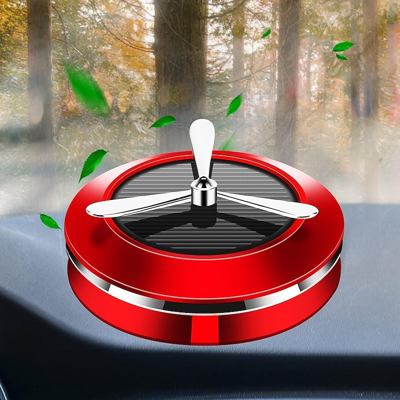 Car Air Freshener Solar Energy Rotating Ocean Car Aromatherapy Diffuser Interior Decoration Accessories For Car 2024 - $11.99