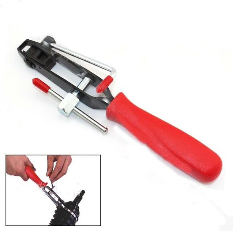 StarFire Flat Nose Cut-Off Clamp Bunching Pliers Exhaust Lug Ball Cage Clamp Pliers Auto Repair Tools 2024 - $12.99