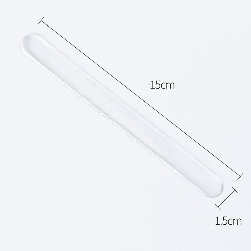 StarFire 4PCS Car Door Edge Transparent Anti Scratch Protection Strips Rearview Mirror Anti-collision Protector Sticker Bumper Scuff Plate Bar 2024 -