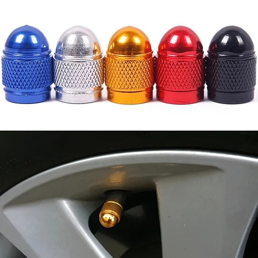 StarFire 4PCS Universal Aluminum Tire Valves Caps Dust Cap  Stem Cover Stem Caps  For Car Truck Bike Decorations Accessories 2024 - RON 27.62