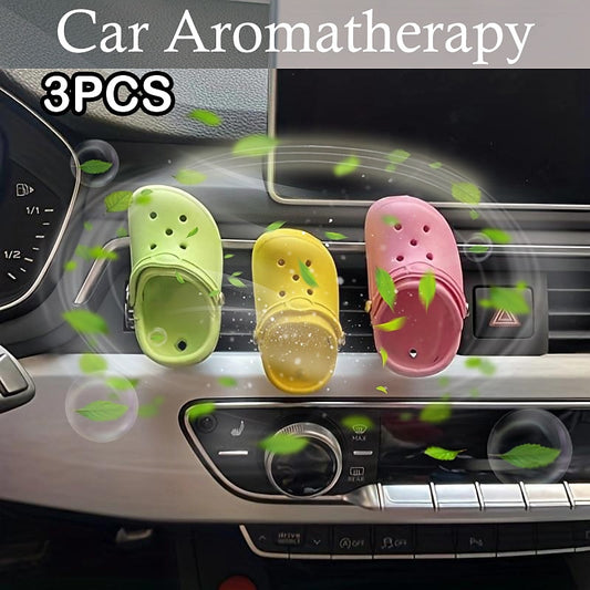3pcs Car Fragrance Perfume Diffuser Ventilation Clip Creative Cute Shoe Shaped Car Accessories Decoration 2024 - RON 52.22
