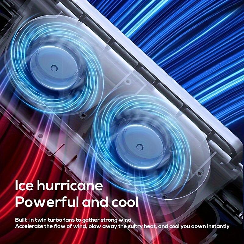 1 pc Seat Car Fan Turbo Large Wind Power USB Plug-in Car Back PillowCar Fan 2024 - $19.99