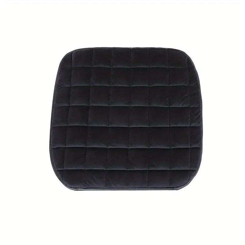 Warm Single Pad Car Seat Cushion Plush Backless Tie Free Anti Slip Car Seat Cushion Autumn And Winter 2024 - GBP £10