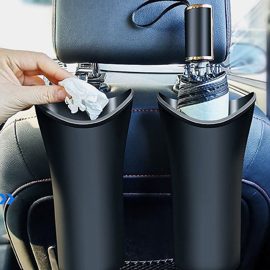 Car Umbrella Holder Hanging Bin Truck Trash Can Storage Can Vehicle-mounted Multi-function Umbrella Bucket Vehicle-mounted Folding Umbrella Cover Cup