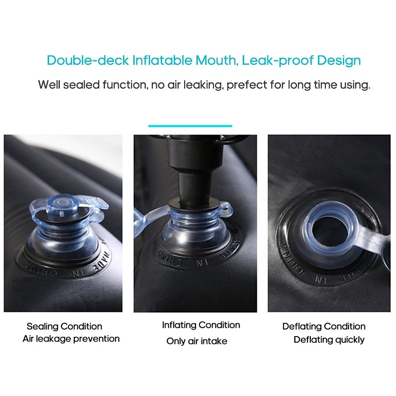 Car Air Inflatable Travel Mattress Bed Universal for Back Seat Multi Functional Sofa Pillow Outdoor Camping Mat Cushion In Stock 2024 - GBP £42