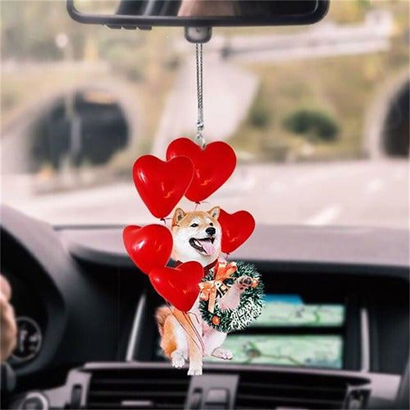 Car Hanging Ornament Rear View Mirror Car Styling Interior Accessories For Car Decoration 2024 - $7.99
