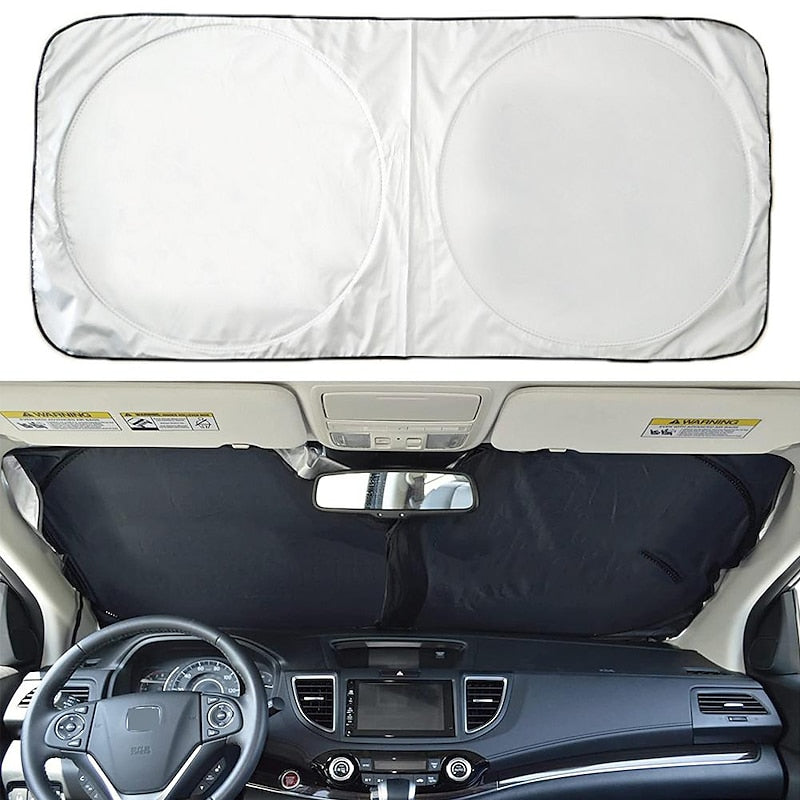 StarFire Car Window Sunshade Cover Sun Shade Windshield Visor Protector Windscreen Folding Auto UV Protection Curtain Styling Accessories 2024 - $8.99