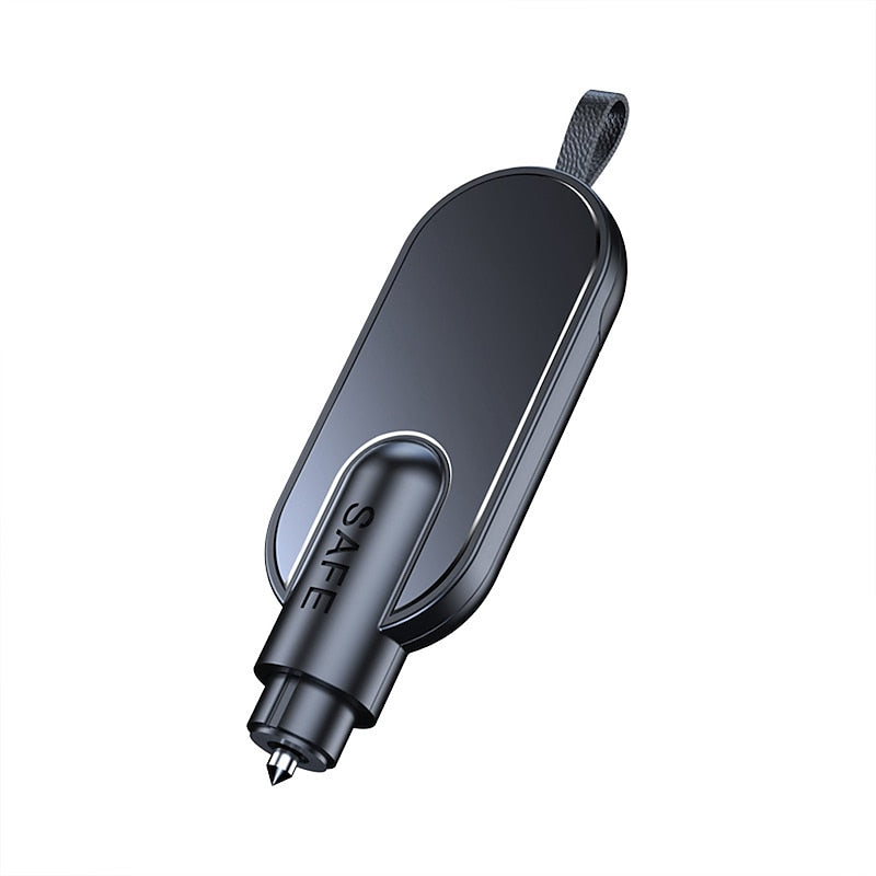 StarFire Car Safety Hammer Emergency Glass Breaker Window Escape Tool Seat Belt Cutter Spring Type Escape Hammer Window Breaker 2024 - $8.99