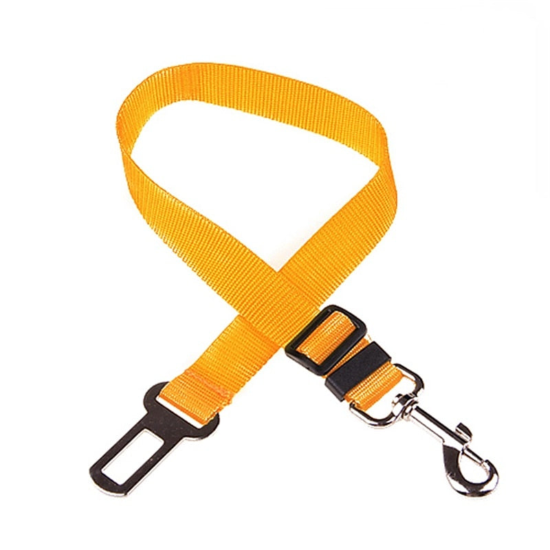 Safety Seat Belt Of Dog Pet Car Safety Harness Restraint Lead Adjustable Travel Clip New 2024 - $5.49