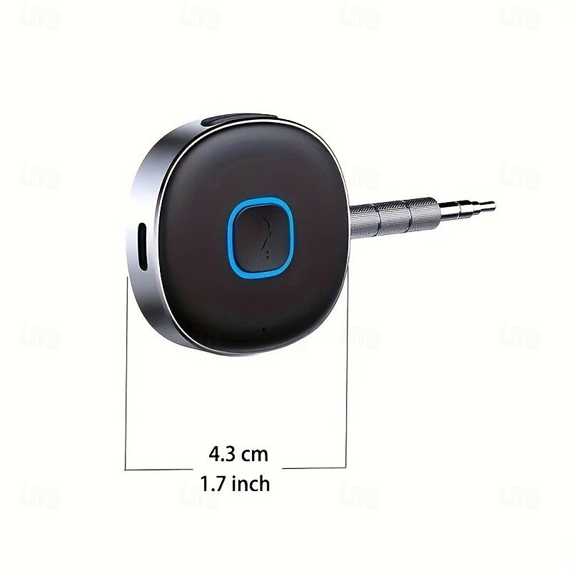 Aux Bluetooth Adapter Wireless Bluetooth 5.0 Adapter with Microphone for Car Hands-Free Calling 3.5 mm 2024 - $14.99