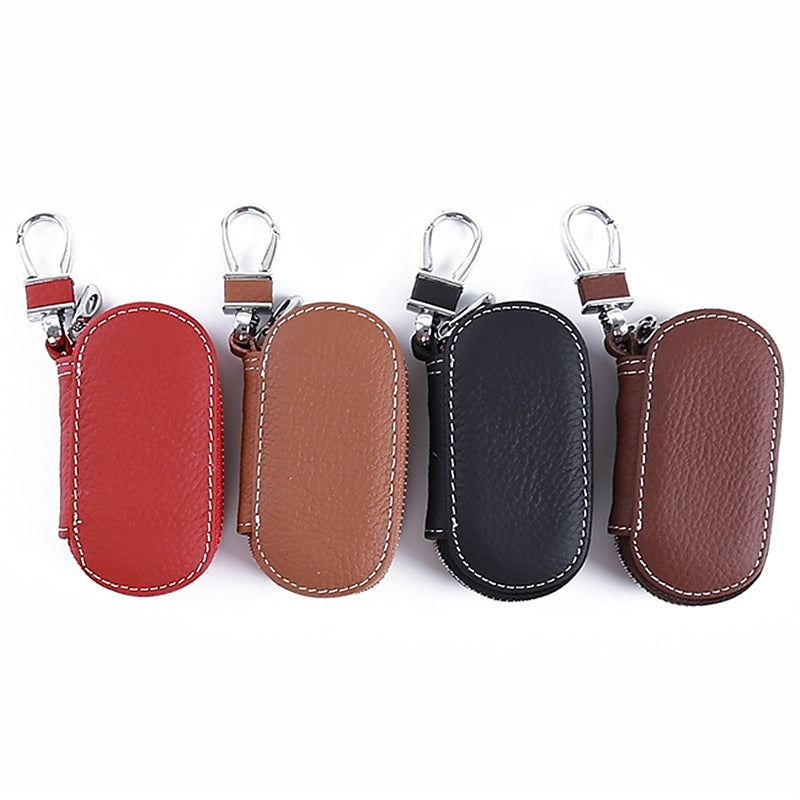 1PC Men Key Holder Housekeeper Car Key Wallets Keys Organizer Women Keychain Covers Zipper Key Case Bag Unisex Pouch Purse 2024 - $7.99