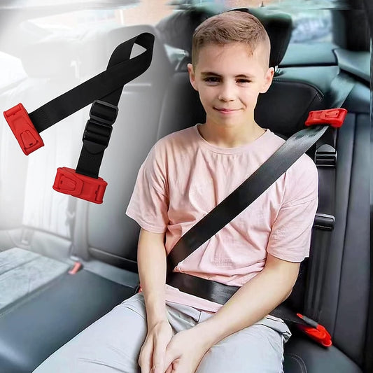 Kids Seat Belt Adjuster Car Seatbelt Adjuster with Clip and Position Belt Strap for Kids Protect Shoulder and Neck Seat Belt Adjuster for Kids 2024 -