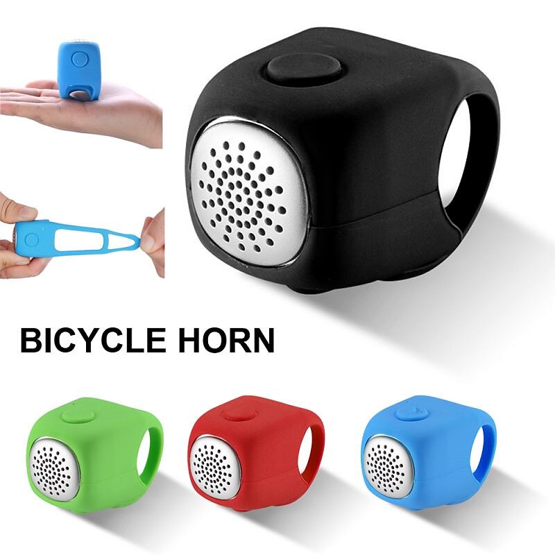 Electric Bicycle Bell 90db Horn Rain Proof MTB Bicycle Handlebar Silicone Shell Ring Bicycle Bell Accessories 2024 - $12.99