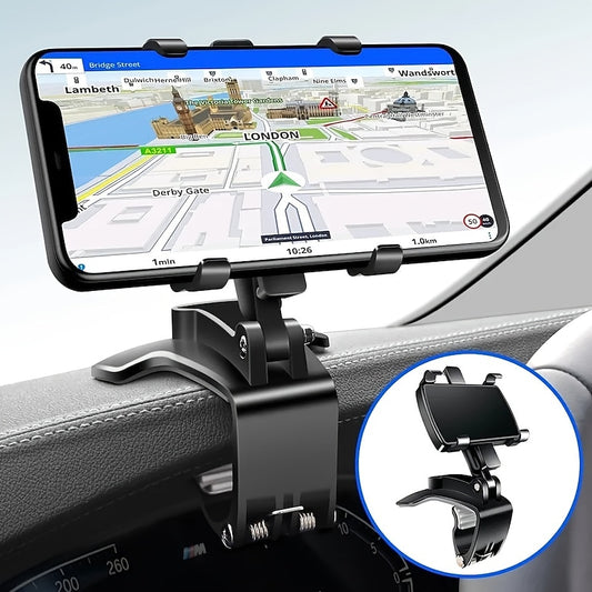 StarFire Car Phone Holder Easy Clip Stand Mounting Black Bracket For Phone&GPS Driving Recorder 2024 - $9.99